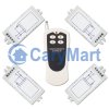 4 CH AC110V 220V Wireless Remote Radio Control Switch With 4 Receivers in Self-locking Mode