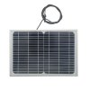 18V 10W Monocrystalline Silicon Solar Panel