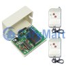 10A DC Power Output Two Channel Wireless Control Transmitter Receiver in Momentary Mode
